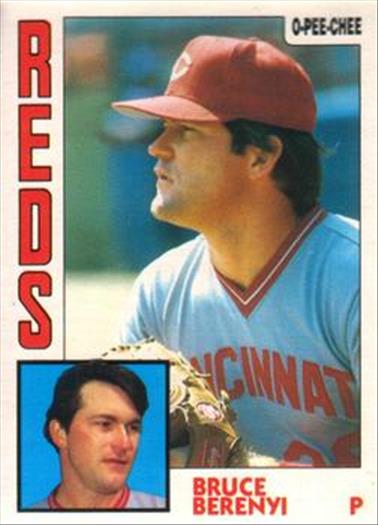 1984 O-Pee-Chee Baseball Cards 297     Bruce Berenyi
